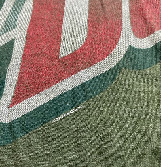 Vintage Mountain Dew T-Shirt Savvy Green Size 2XLT 2015 Pepsi co. - Picture 4 of 5
